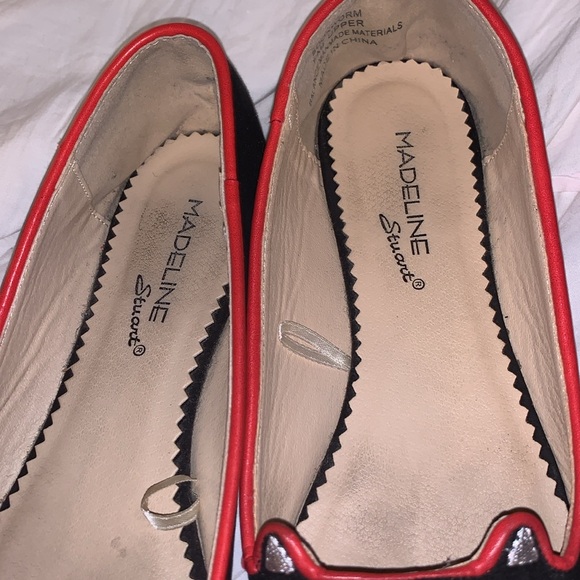 Madeline Stuart Kitty Cat Slipper Shoes Black Cat y2k vintage - Picture 3 of 8